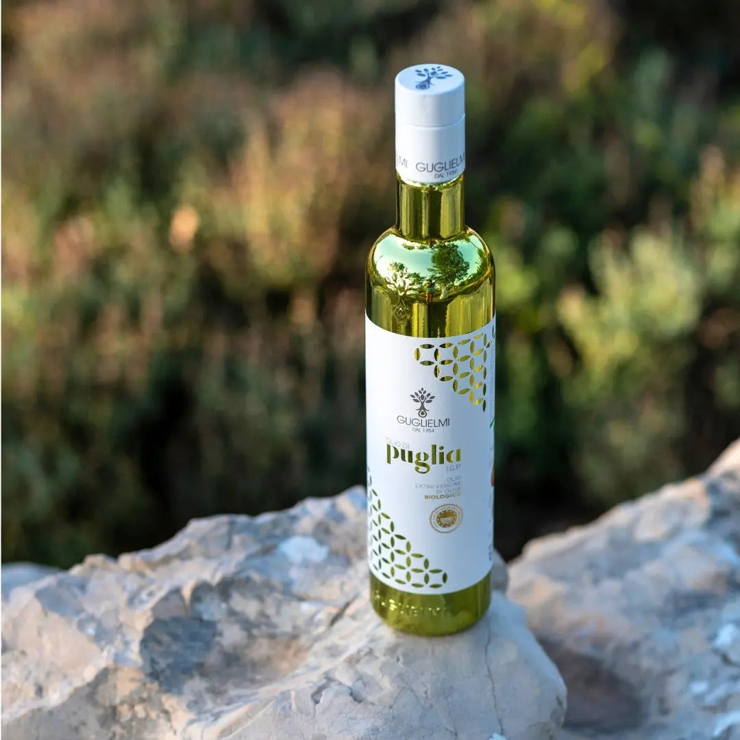 Guglielmi Olijfolie Duo: PUGLIA IGP & BIO PUGLIA IGP Guglielmi