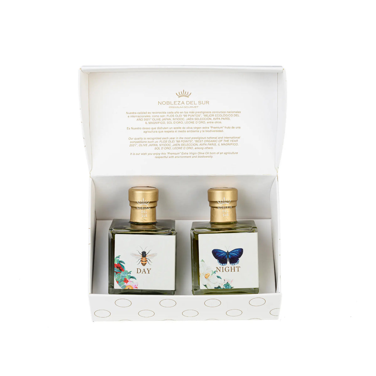 NOBLEZA DEL SUR – Geschenkset Olijfolie ECO DAY & ECO NIGHT Nobleza Del Sur