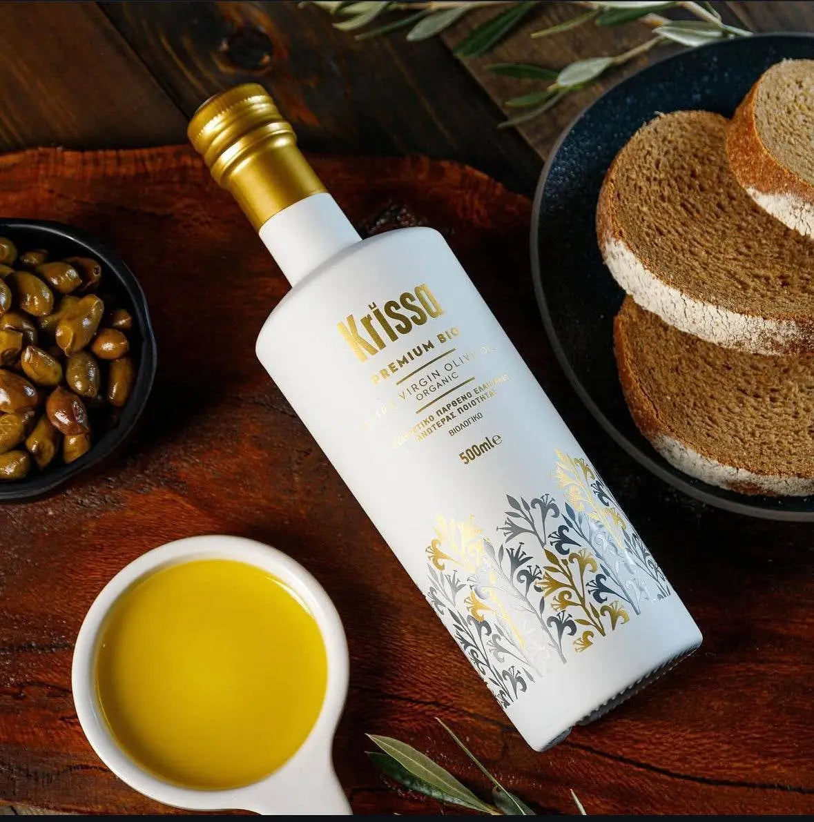 Cretan Heritage Griekse Olijfolie Duo: Krissa & Bio Krissa Cretan Heritage