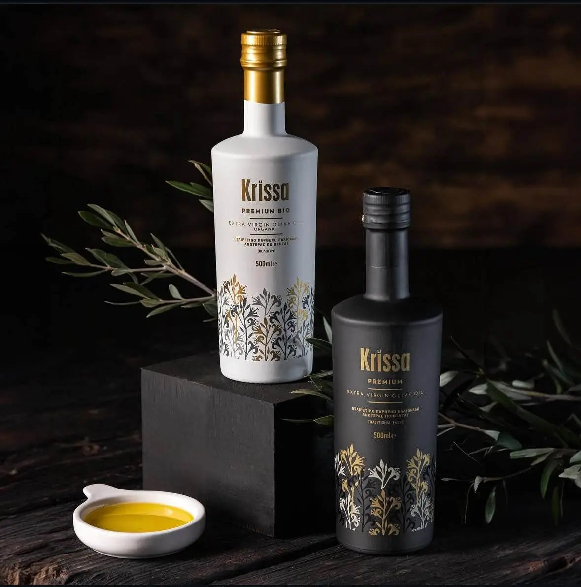 Cretan Heritage Griekse Olijfolie Duo: Krissa & Bio Krissa Cretan Heritage