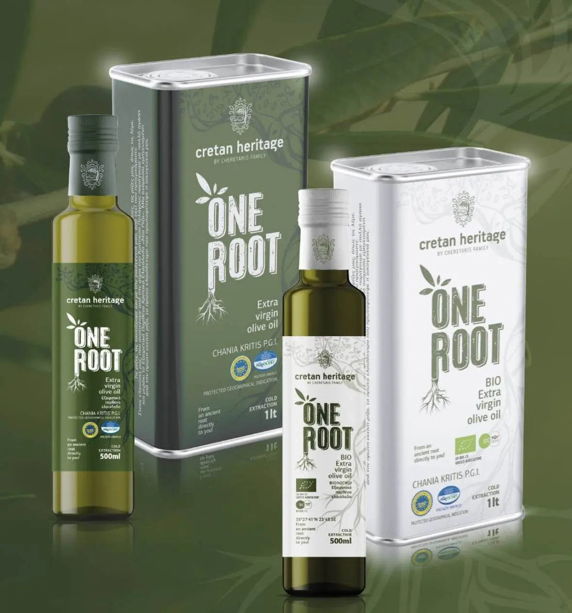 Cretan Heritage – One Root Bio - 5 Liter Blik Cretan Heritage