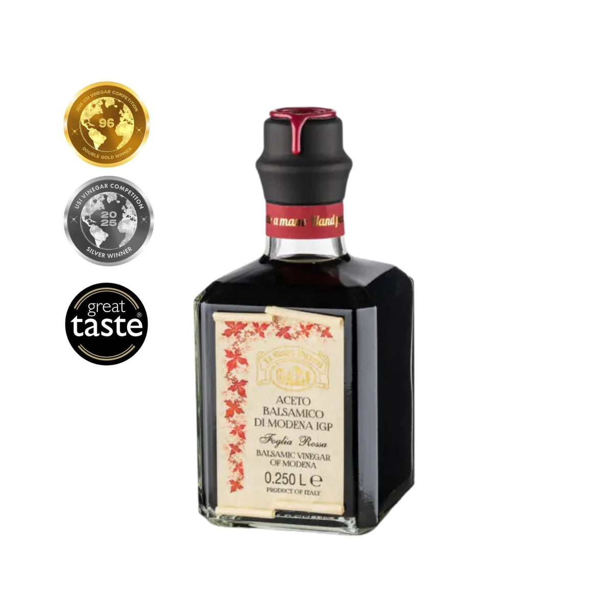 La Vecchia Dispensa – Rode Label Balsamicoazijn uit Modena IGP La Vecchia Dispensa