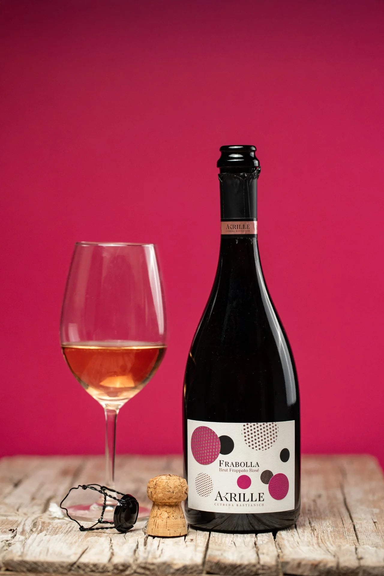 Frabolla Brut Frappato Rosé - Mousserende Wijn Akrille