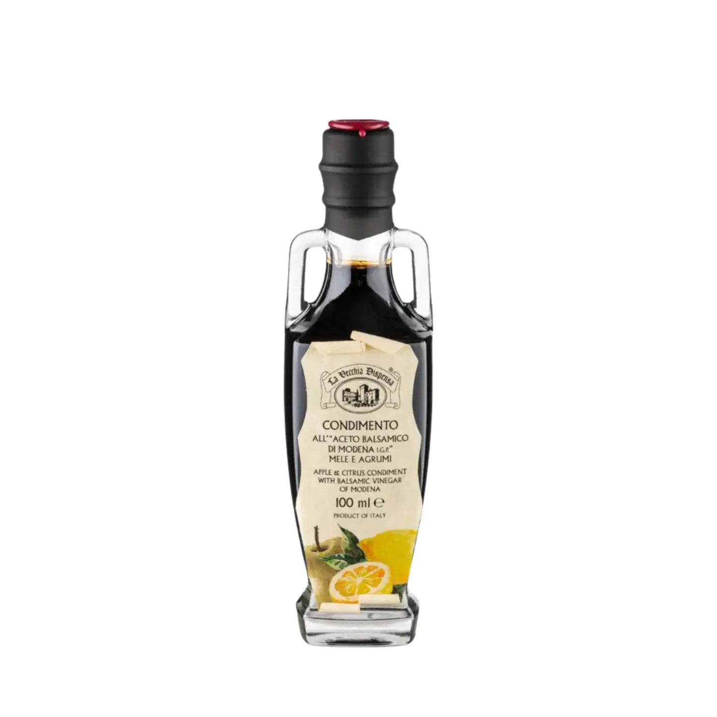 Appel- en citruscondiment met balsamicoazijn van La Vecchia Dispensa – fris en aromatisch, heerlijk bij vis en salades