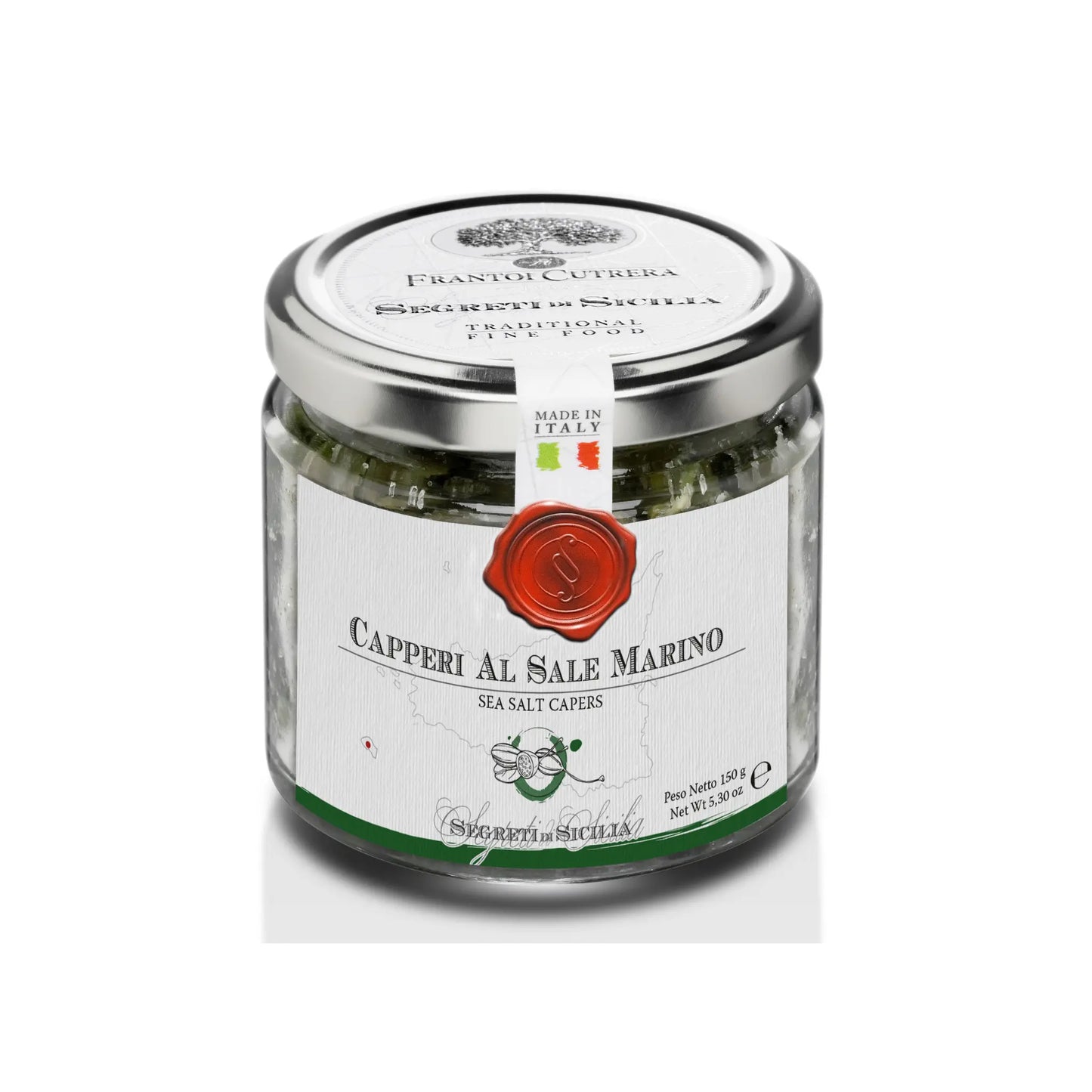 Kappertjes met Zeezout – Siciliaanse Specialiteit Frantoi Cutrera