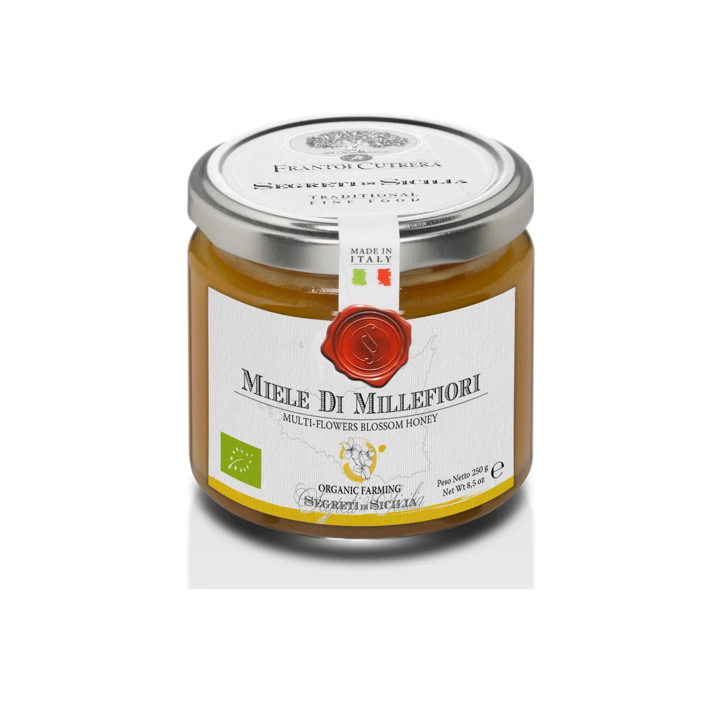 Multibloemenhoning – Biologische Siciliaanse Honing Frantoi Cutrera