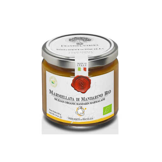 Siciliaanse Biologische Mandarijnenmarmelade Frantoi Cutrera