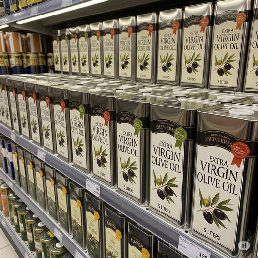 Olijfolie in Grootverpakking: 5 Liter Blikken & Horeca Tips