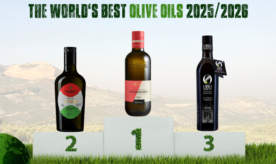 Werelds beste olijfolie 2025/2026: winnaars & ranking Olijfolie markt