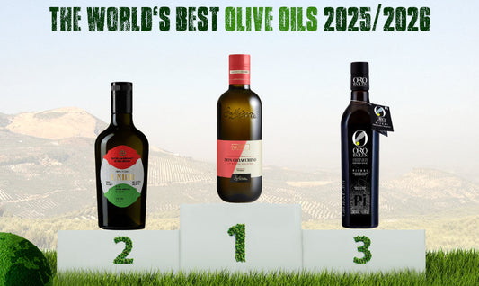 Werelds beste olijfolie 2025/2026: winnaars & ranking Olijfolie markt