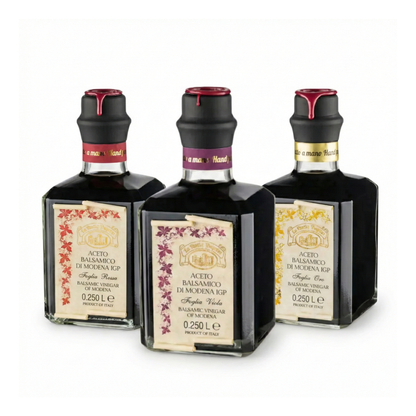 Balsamic Trio – Red, Purple & Gold Label