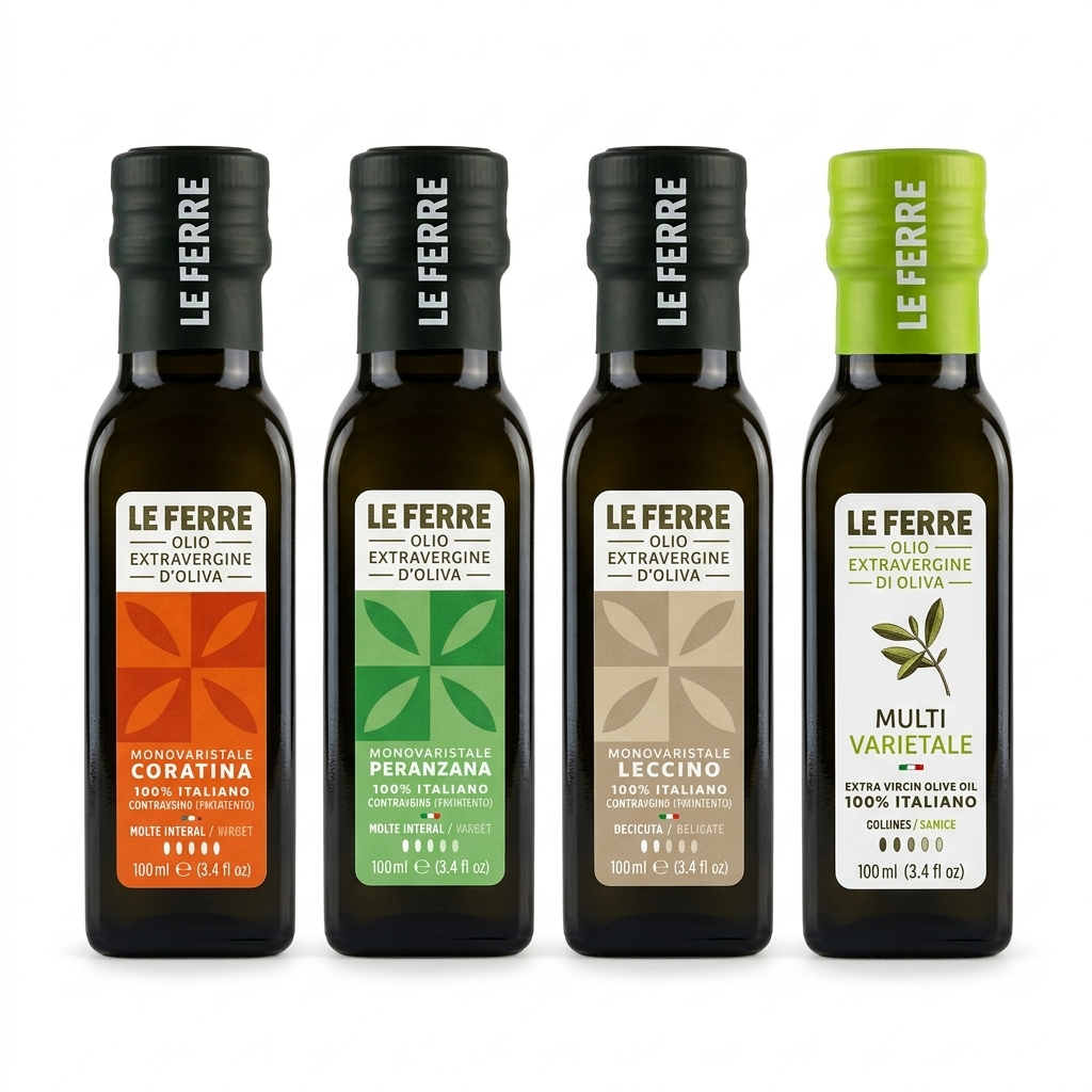 Le Ferre Premium Olijfolie Proefset | 4x 100ml LeFerre