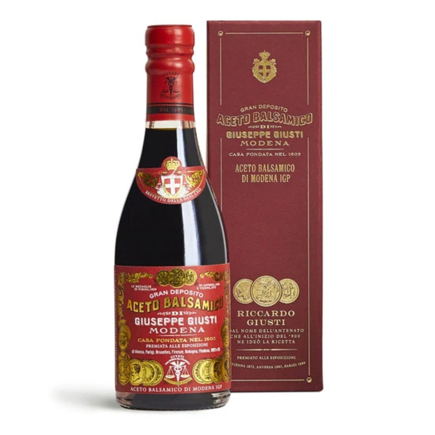 Giusti – Balsamico di Modena – 3 Medaglie – Geschenkdoos