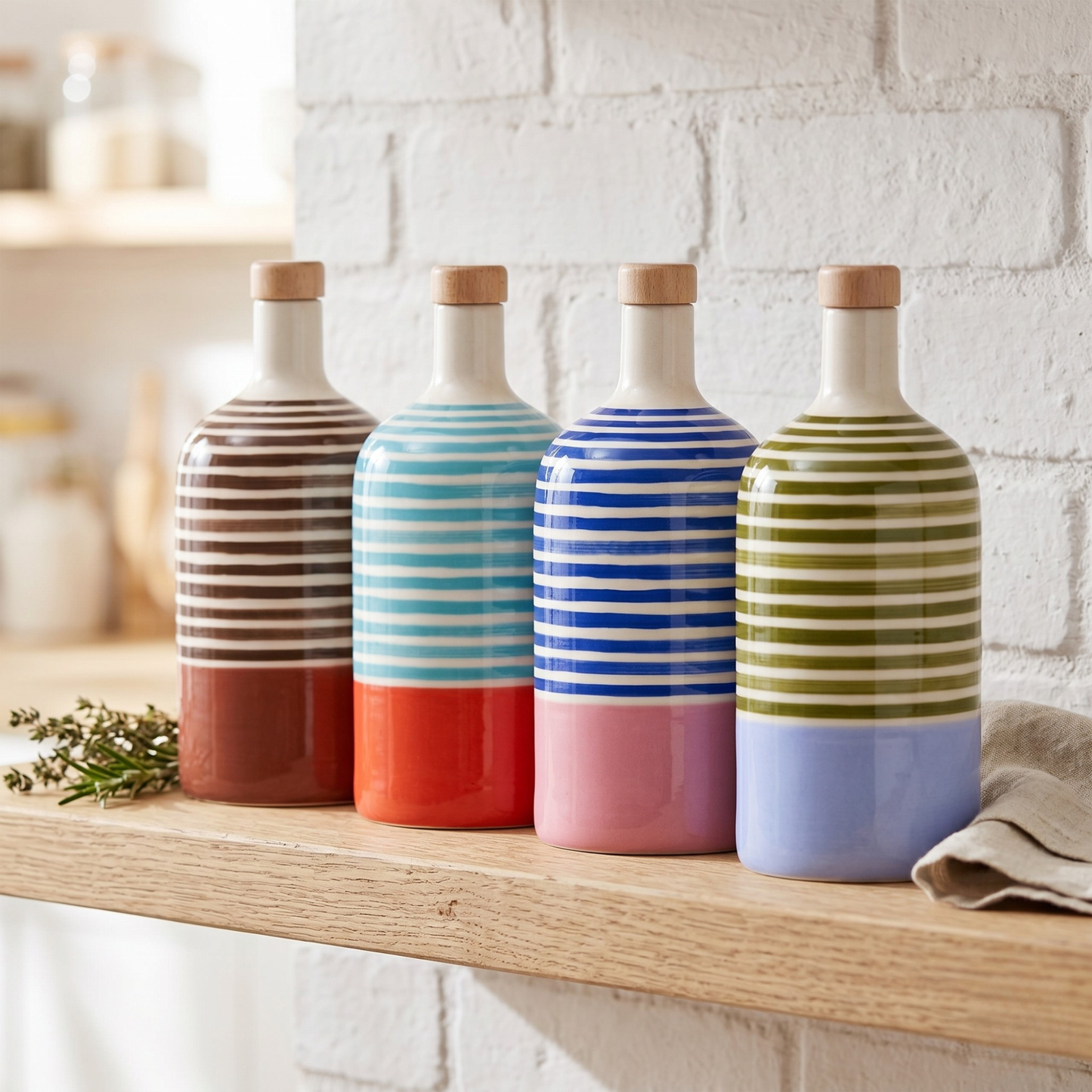 Materico - Rosso Tortora Keramische Fles Materico