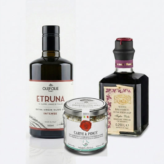 Starter Pack – Olive Oil, Balsamic &amp; Sea Salt