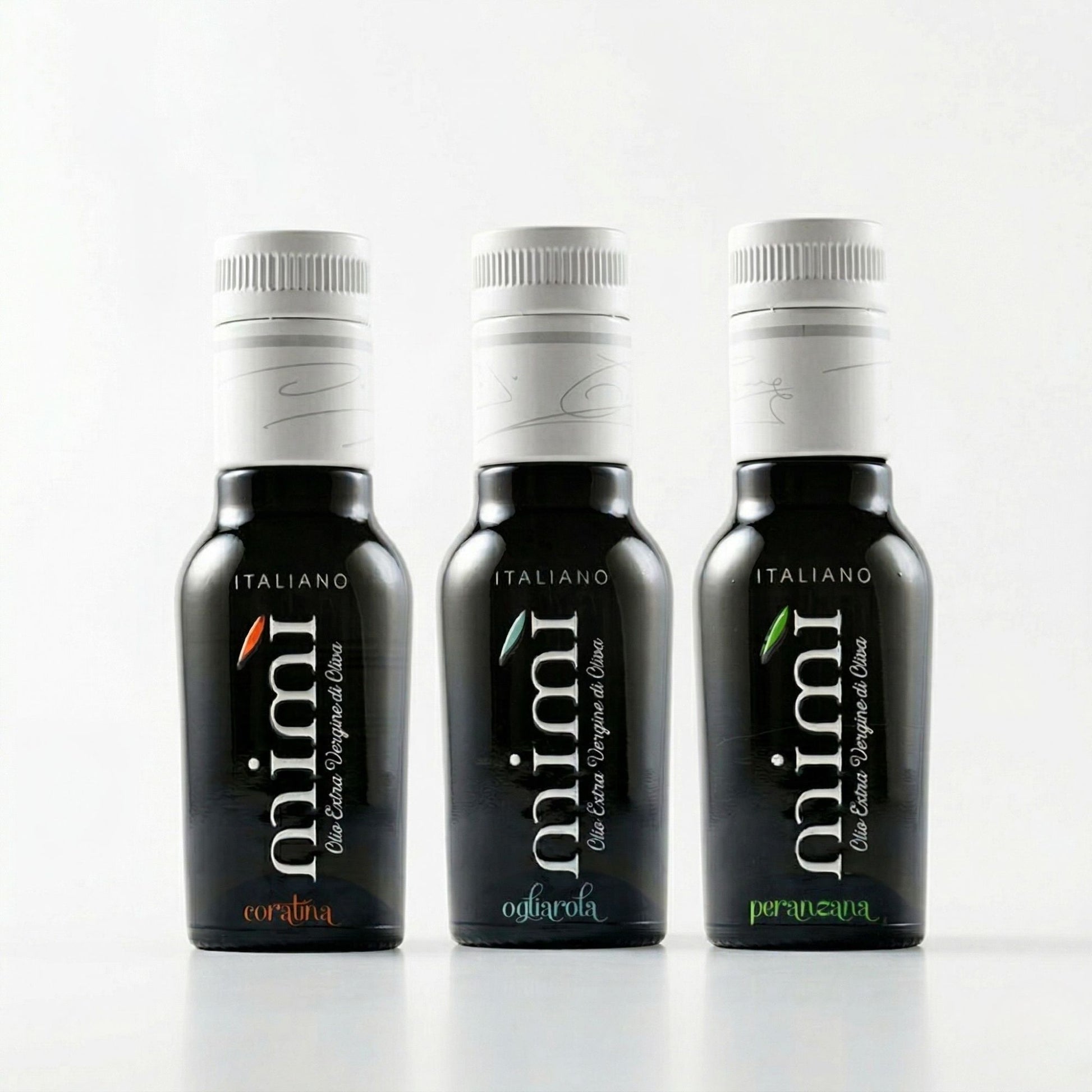 Puglia Proefset – Coratina, Ogliarola & Peranzana (3x100ml) Olio Mimi
