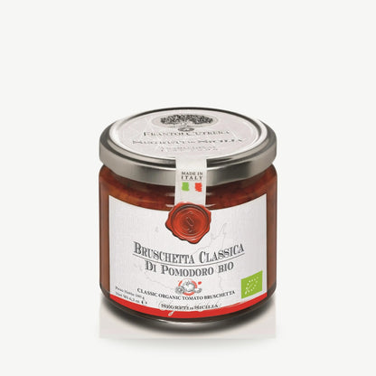 Biologische Tomaten Bruschetta
