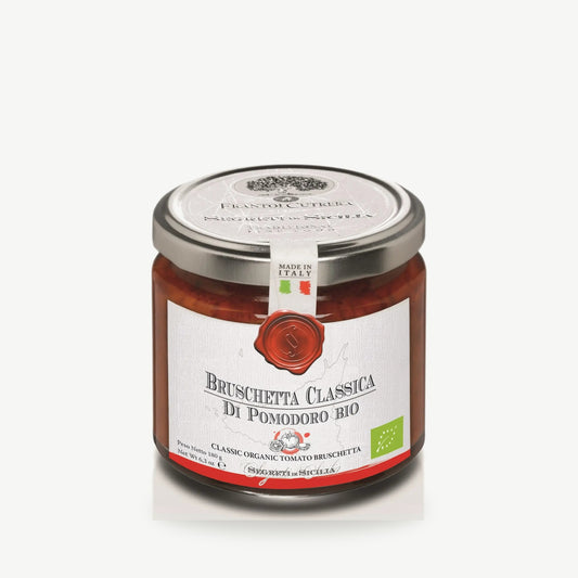 Biologische Tomaten Bruschetta