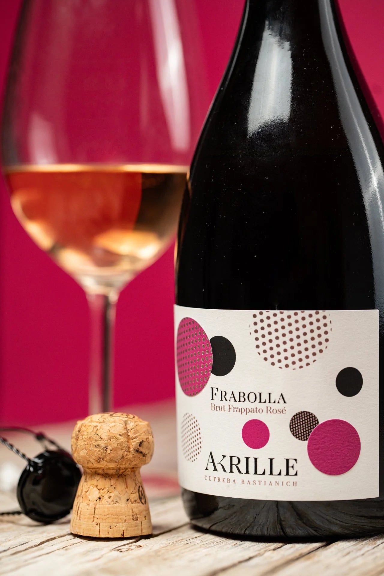 Frabolla Brut Frappato Rosé - Mousserende Wijn Akrille