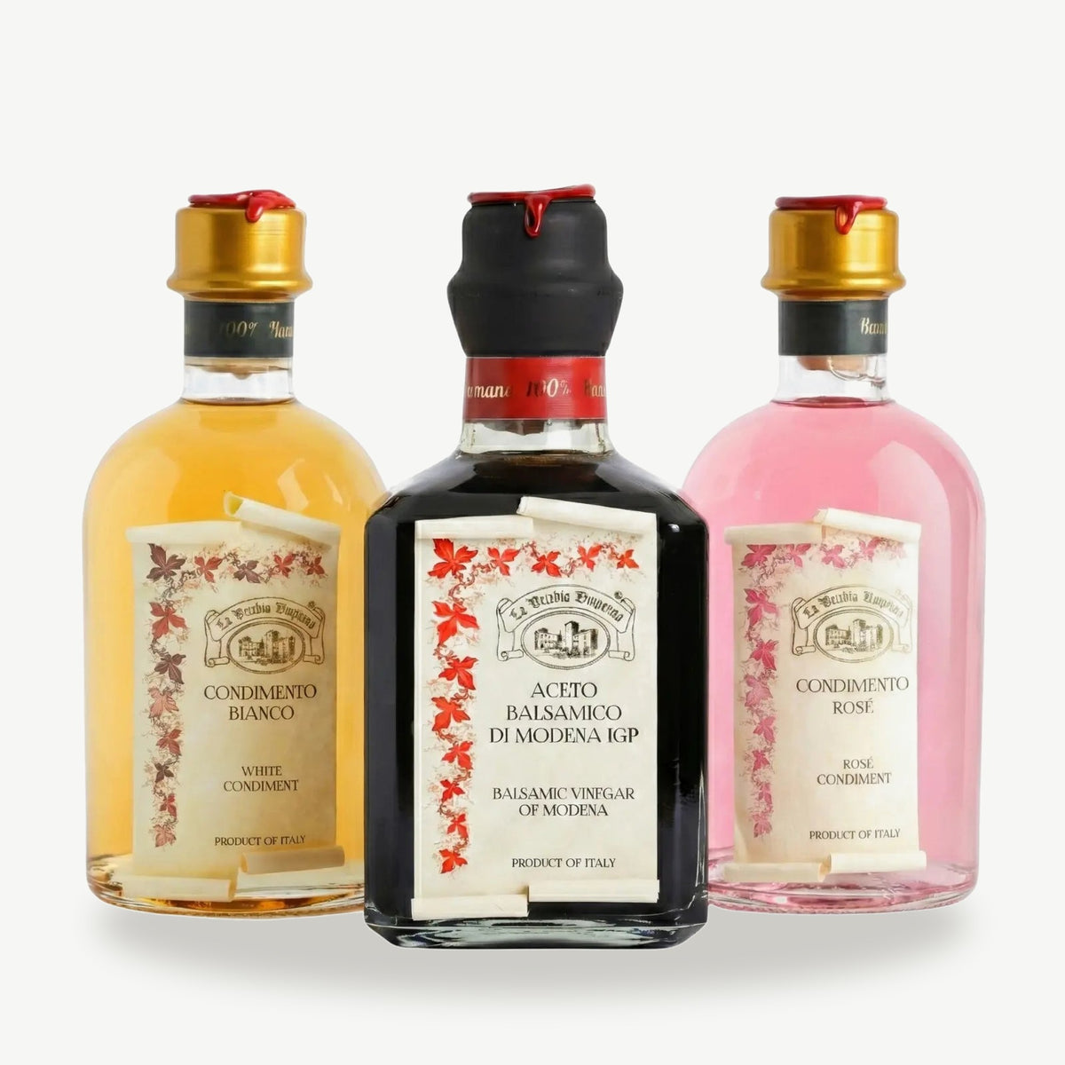 Fris & Elegant Balsamico Trio – Rood Label, Rosé & Wit