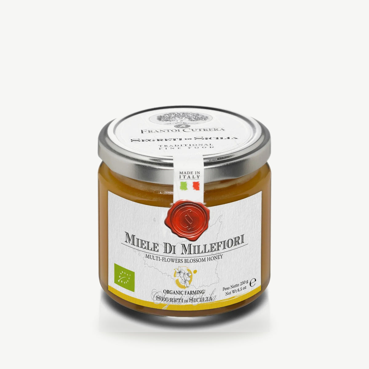 Multibloemenhoning – Biologische Siciliaanse Honing