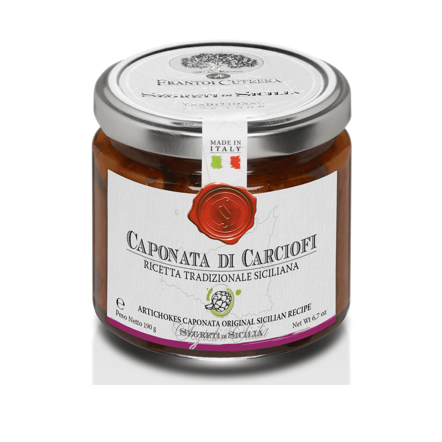 Artisjokken Caponata – Siciliaanse Specialiteit - Olijfolie markt