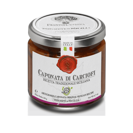 Artisjokken Caponata – Siciliaanse Specialiteit - Olijfolie markt