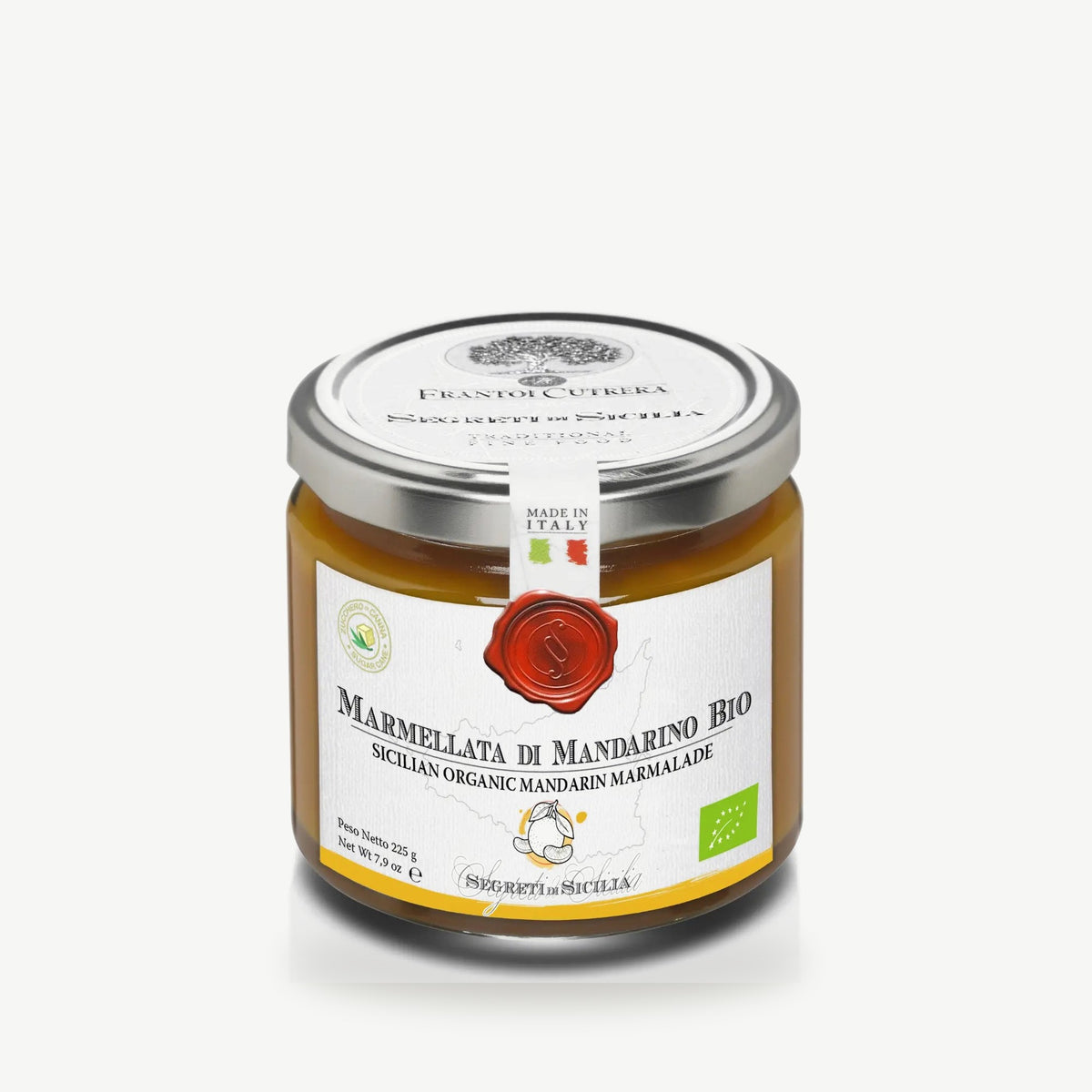 Siciliaanse Biologische Mandarijnenmarmelade